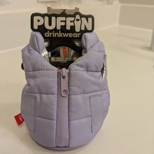 Puffin Drinkwear Insulated Can Cooler - Lavender